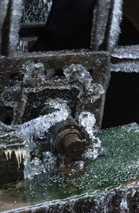 Rost im Frost